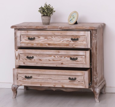 Chest of 3 drawers Chic, drawers on soft close