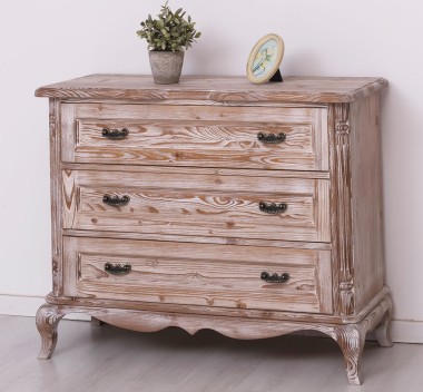 Chest of 3 drawers Chic, drawers on soft close