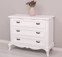 Chest of 3 drawers Chic, drawers on soft close