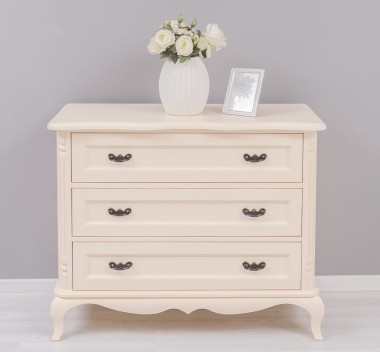 Chest of 3 drawers Chic, drawers on soft close