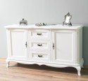 Chest of drawers with 2 doors and 3 drawers, soft close drawers