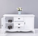 Chest of drawers with 2 doors and 3 drawers, soft close drawers