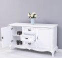 Chest of drawers with 2 doors and 3 drawers, soft close drawers