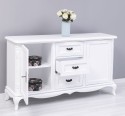 Chest of drawers with 2 doors and 3 drawers, soft close drawers