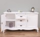 Chest of drawers with 2 doors and 3 drawers, soft close drawers