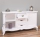 Chest of drawers with 2 doors and 3 drawers, soft close drawers