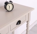 Console with turned legs, 3 drawers