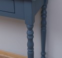 Console with turned legs, 3 drawers