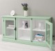 Chest of 2 glass doors with Cremone