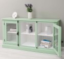 Chest of 2 glass doors with Cremone