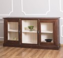 Chest of 2 glass doors with Cremone