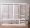 Cabinet with 4 + 2 doors, 4 drawers