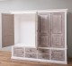 Cabinet with 4 + 2 doors, 4 drawers