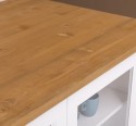 Kitchen island with 2 doors