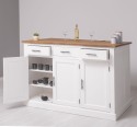 Kitchen island for breakfast , top OAK