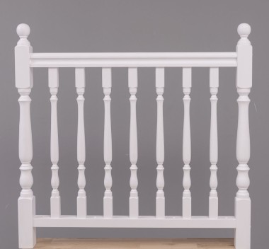 Pine railing for stairs