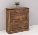 Shoe cabinet 2 doors and 2drawers, oak