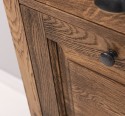 Shoe cabinet 2 doors and 2drawers, oak