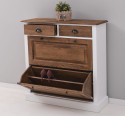 Shoe cabinet 2 doors and 2drawers, oak