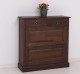 Shoe cabinet 2 doors and 2drawers, oak