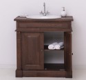 Bathroom cupboard 1 wash basin, without sink, oak