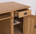 Office desk, closed back directoire collection, oak