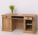 Office desk, closed back directoire collection, oak