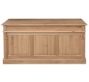 Office desk, closed back directoire collection, oak