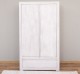 2-door wardrobe Wild Oak, drawer on metal rail