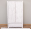 2-door wardrobe Wild Oak, drawer on metal rail