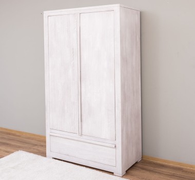 2-door wardrobe Wild Oak, drawer on metal rail