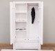 2-door wardrobe Wild Oak, drawer on metal rail