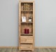 Shelf with two drawers Wild Oak, drawers on metal rails