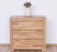 Chest of three drawers Wild Oak, drawers on metal rails