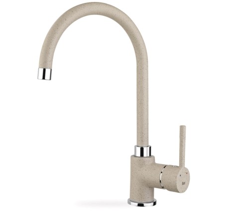 Kitchen Tap mixer with high swivel spout TEKA SP 995 SANDBEIGE