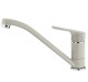 Single lever Kitchen Tap with low swivel spout TEKA MTP 913-SANDBEIGE