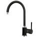 Kitchen Tap mixer with high swivel spout TEKA SP 995 CARBON