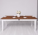 Farm house table oak top 210X90