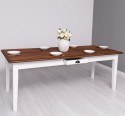 Farm house table oak top 210X90