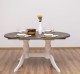 Oval table with 2 legs 160 / 230x120cm