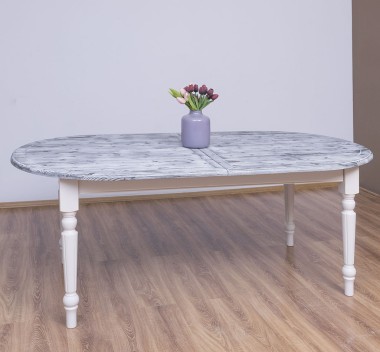 Extendable oval table 160 / 200cm