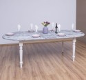 Extendable oval table 160 / 200cm