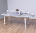 Extendable oval table 160 / 200cm