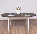 Extendable oval table 160 / 200cm