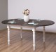 Extendable oval table 180 / 220cm