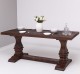 Colonial pillar leg dining table 210x90cm