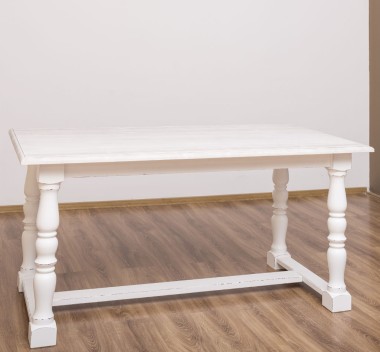 Monastery table with turned legs 160x90cm