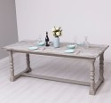 Monastery table with turned legs 160x90cm