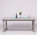 Monastery table with turned legs 160x90cm