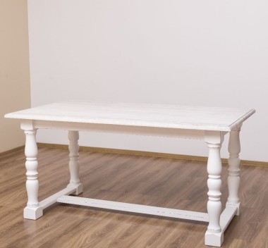 Monastery table with turned legs 180x90cm